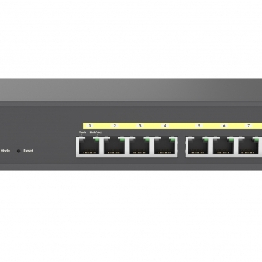 ECS1112FP 8埠130W雲端管理型PoE+網路交換器